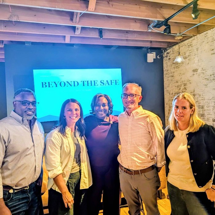Christy at the Beyond the SAFE workshop